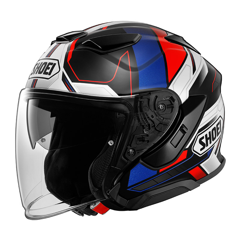 Shoei J-Cruise 3 Whizzy Tc-10 Red Blue Helmet